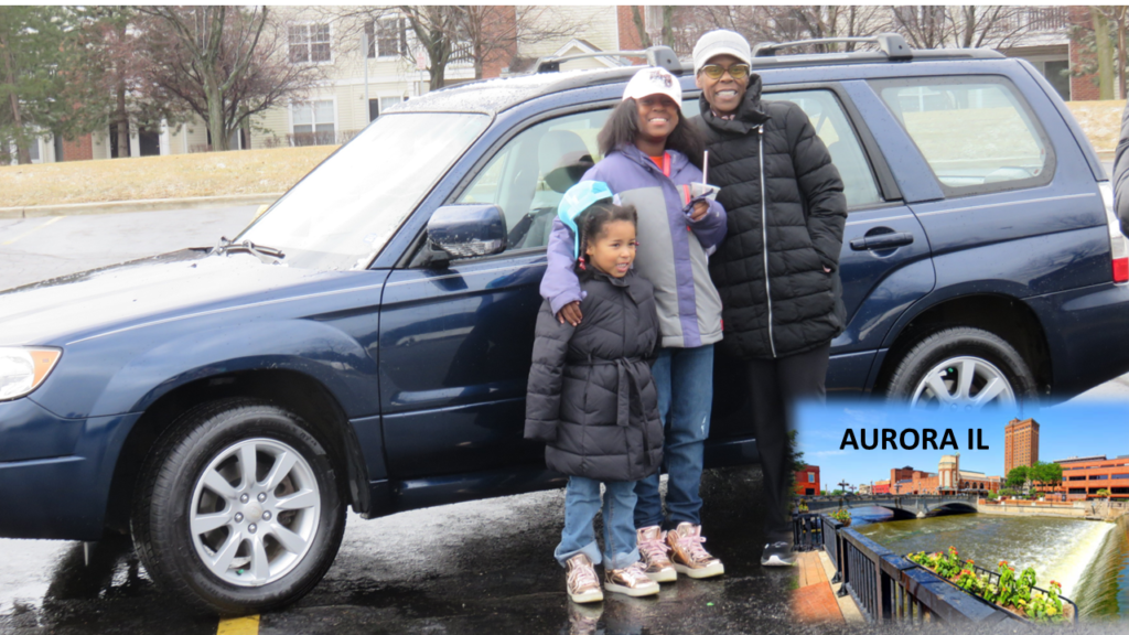 Cars of Hope Donates Nice SUV to Aurora Family